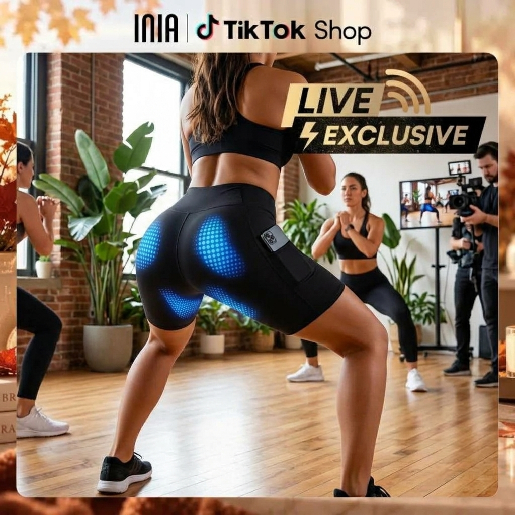 Verda Toning EMS Booty Lift Shorts - Image 1